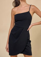 One-shoulder Mini Dress